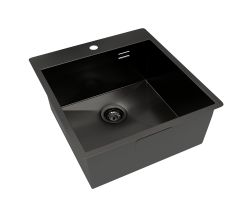 Кухонная мойка Reflexion Iseo RX2246BL оружейная сталь