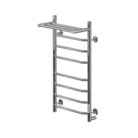 Электрический полотенцесушитель Ника Way-3 80/40 U с полкой Хром