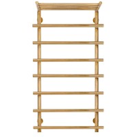 Полотенцесушитель латунный Secado Турин 1 СП 100х40х50, водяной, бронза