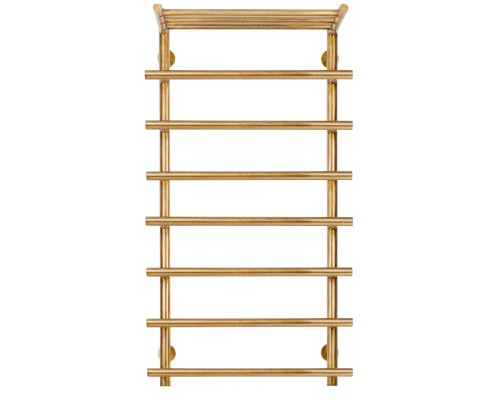 Полотенцесушитель латунный Secado Турин 1 СП 100х40х50, водяной, бронза