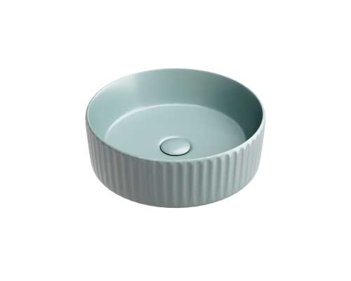 Раковина-чаша накладная Ceramicanova зеленый матовый Element 360x360x115