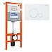 Инсталляция BelBagno BB001-120/BB014-SR-BIANCO с Белой клавишей смыва