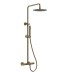 Душевая система с термостатом Raiber premium RPG-007 Graceful, матовое золото
