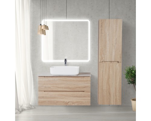 Зеркало BelBagno SPC-MAR-900-800-LED-TCH-WARM с подсветкой с подогревом с сенсорным выключателем