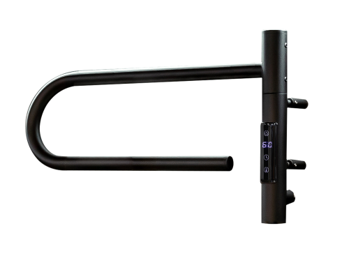 Полотенцесушитель электрический Vincea VTD-1P1BE 39x25 черный таймер