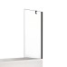Шторка для ванны NEW TRENDY NEW SOLEO BLACK 60x140 черный