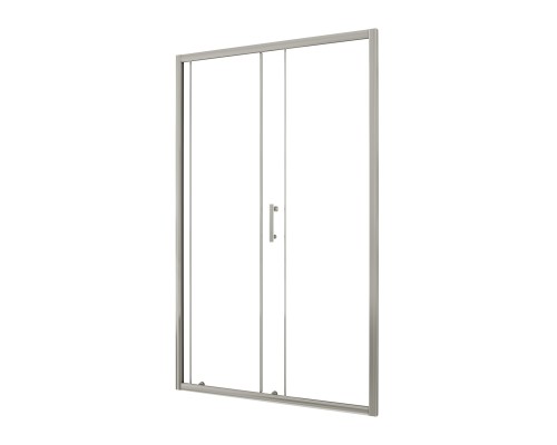 Душевая дверь напольная Taliente 120x185см, прозр.стекло 6мм, хром