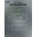 Раковина подвесная Gid Bm9274R