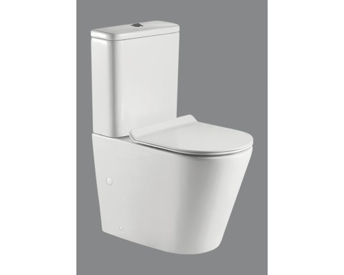 Унитаз компакт BelBagno Flay-R без бачка и сиденья