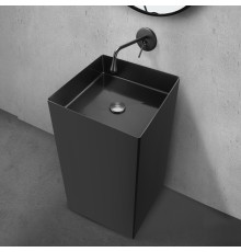 Раковина отдельностоящая ABBER Wasser Kreis черная матовая