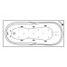 Ванна гидромассажная Excellent Sekwana 170x75 Ultra Nano Хром