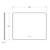 Зеркало BelBagno Marino 100 SPC-MAR-1000-800-LED-TCH-SND с подсветкой с голосовым управлением и подогревом