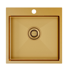 Кухонная мойка Paulmark Velten 51 PM905151-BG Брашированное золото