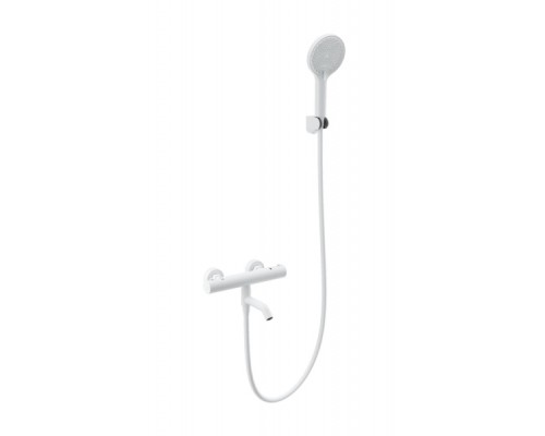 Смеситель для ванны с душем и термостатом Wonzon&Woghand, Белый матовый