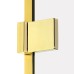 Шторка для ванны NEW TRENDY AVEXA GOLD SHINE 140x150 R золото
