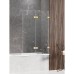 Шторка для ванны NEW TRENDY AVEXA GOLD SHINE 140x150 R золото