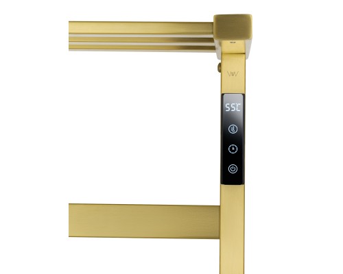 Полотенцесушитель электрический Wonzon&Woghand FRANKFURT, Браш золото WW-A1026-BG
