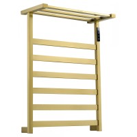 Полотенцесушитель электрический Wonzon&Woghand FRANKFURT, Браш золото WW-A1026-BG