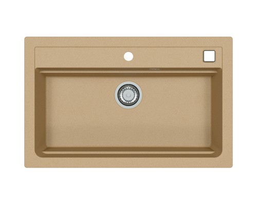 Мойка каменная 79х50 Alveus Atrox 1140445 бежевая
