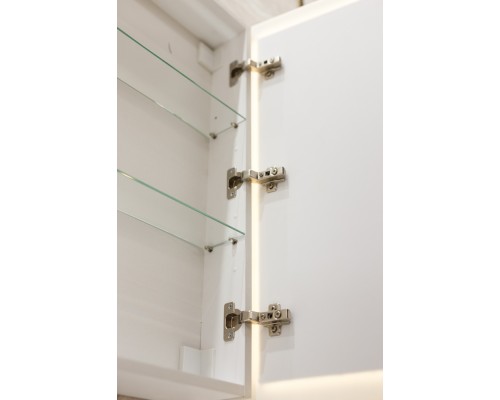 Зеркальный шкаф BelBagno Marino 60 SPC-MAR-600/800-1A-LED-TCH с подсветкой Белый