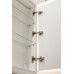 Зеркальный шкаф BelBagno Marino 60 SPC-MAR-600/800-1A-LED-TCH с подсветкой Белый