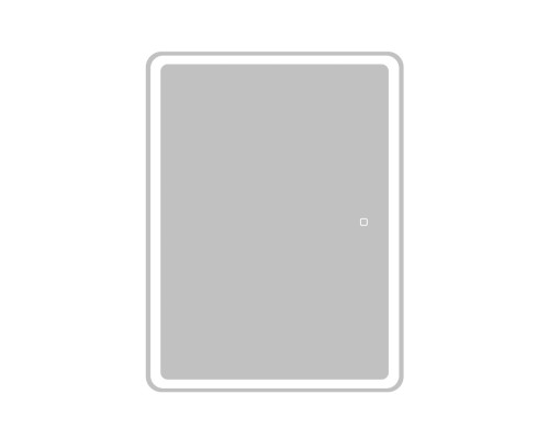 Зеркальный шкаф BelBagno Marino 60 SPC-MAR-600/800-1A-LED-TCH с подсветкой Белый