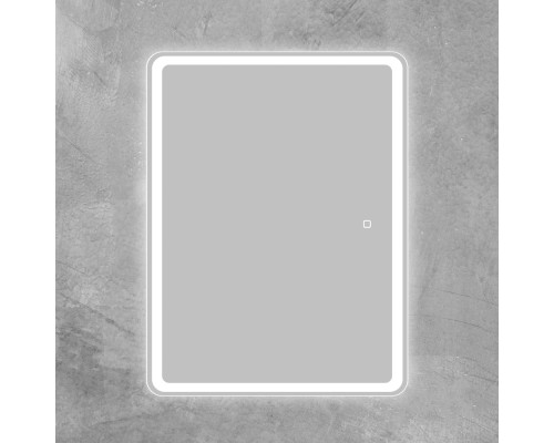 Зеркальный шкаф BelBagno Marino 60 SPC-MAR-600/800-1A-LED-TCH с подсветкой Белый