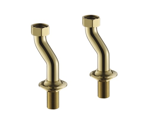 Комплект подключения смесителя на борт Benesque Grosvenor Level 19020207 английское золото