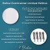 Ванна чугунная Delice Continental Limited Edition 165х70 с отверстиями под ручки и антискользящим покрытием