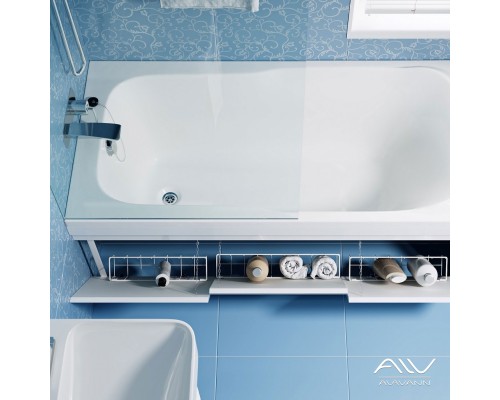 Экран под ванну Alavann Soft 170 см откидной мдф белый