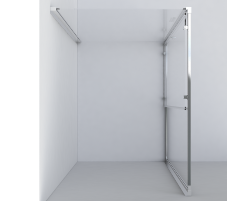 Душевой уголок Vincea Garda VSR-1G9015CLGM 1500x900 вороненая сталь стекло прозрачное