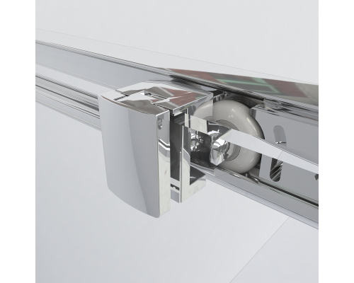 Душевой уголок Vincea Garda VSR-1G9015CLGM 1500x900 вороненая сталь стекло прозрачное