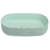 Раковина ISVEA Infinity накладная 550x360x120 мятно-зеленый матовый 10NF65055SV-2T