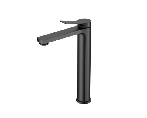 Смеситель для раковины Vincea Arco VBF-4AR02MB, черный матовый