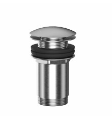 Донный клапан WHITECROSS A706NIB для умывальника, клик-клак брашированный никель