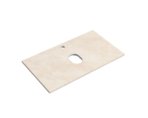 Столешница для ванной комнаты SANCOS 800х460 TT80A2X