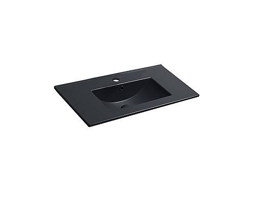 Раковина Vincea VBS-13975MB керамическая черный матовый Раковина Vincea VBS-13975MB керамическая черный матовый