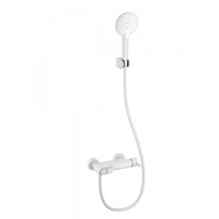 Смеситель для ванны с душем Wonzon&Woghand, Белый матовый