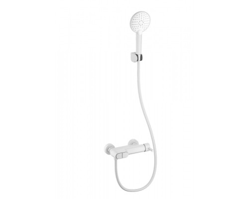 Смеситель для ванны с душем Wonzon&Woghand, Белый матовый