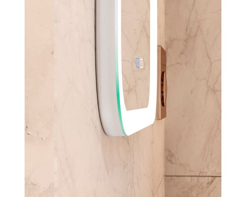 Зеркало Континент Glamour 700х800 с подсветкой с сенсорным выключателем с подогревом