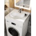 Раковина над стиральной машиной Uperwood Comforty 60х60х11 см, белая глянцевая