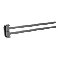 Полотенцедержатель поворотный Wonzon&Woghand LOTTE, Темный графит WW-8331-BGM