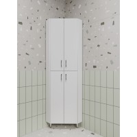 Шкаф-пенал угловой Style Line Веер 45х45 белый