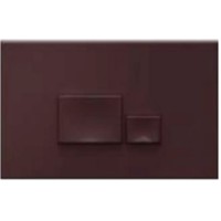 Клавиша смыва ISVEA Axis Piazza для унитаза 246x26x164 бордовый матовый 54MJ0112I