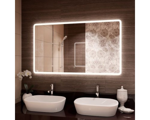 Зеркало Comforty Лотос-120 LED-подсветка, бесконтактный сенсор