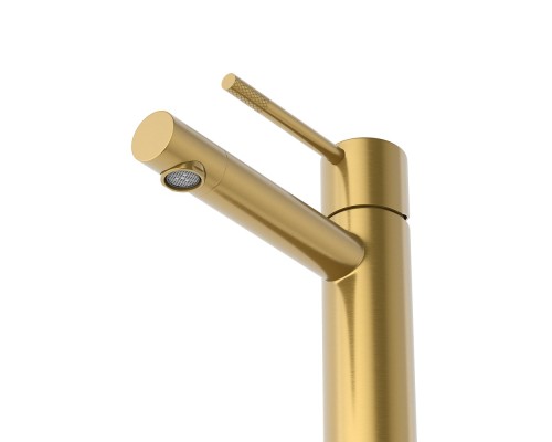 Смеситель для раковины Cezares Relax RELAX-LS2-BORO Брашированное золото