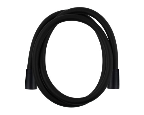 Душевой шланг AQG AQUABLACK из ПВХ, черный матовый