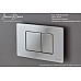 Клавиша смыва Iberica Blanca Inox-C 246x165, хром глянцевый, нержавеющая сталь