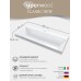 Раковина для ванной 100 см, Uperwood Classic New, белая глянцевая, с накладкой для слива