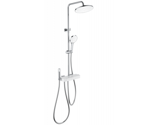 Душевая система с термостатом Wonzon&Woghand, Черный матовый